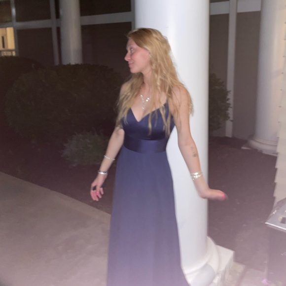 Davids Bridal Long Formal Dress - Picture 1 of 3